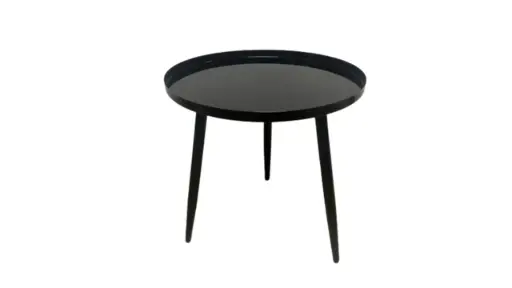 [MRM00N] Mesa Auxiliar Metalica Negro