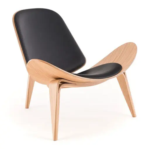 [ONHA00N] Sillon Hansen Negro