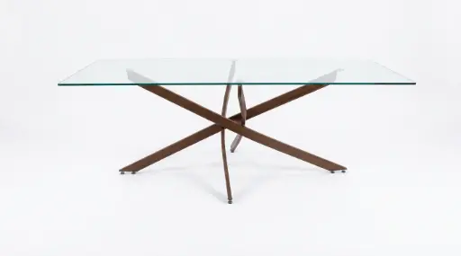 [MINGBM18090] Mesa Insignia Patas Madera 180x90