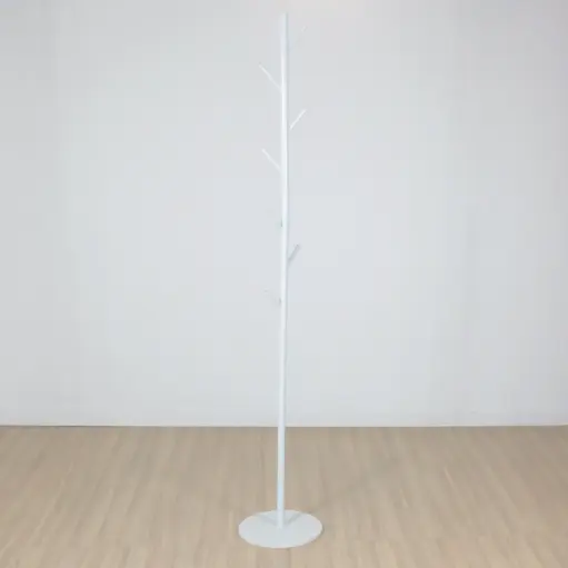 [PRMS00B] Perchero metalico sur Blanco