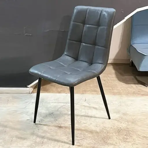 [SCLEO00GC] Silla Cleo ecocuero gris claro