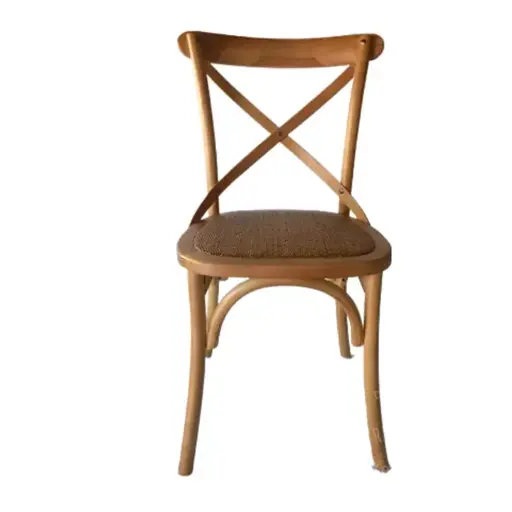 [SCRM00NA] Silla Cross Madera haya Natural