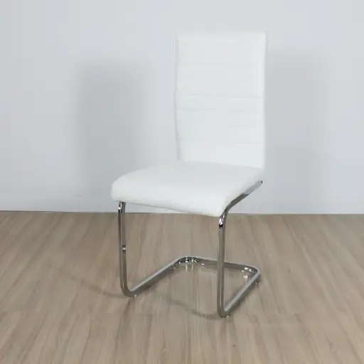 [SLUOE00B] Silla Luo Ecocuero Blanco