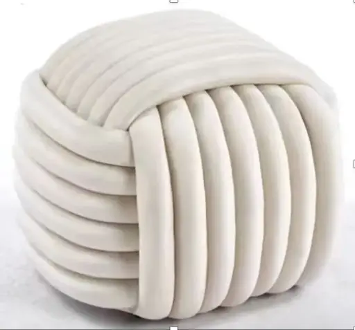 [BPN00BE] BANCO PUFF NUDO BEIGE 