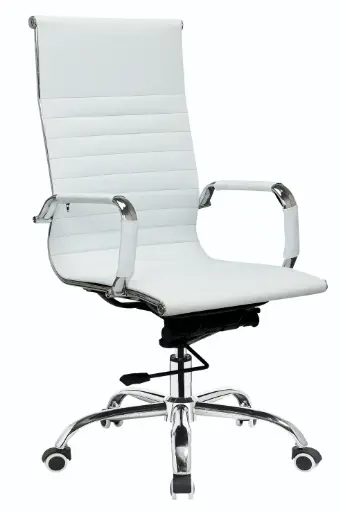 [SOFAA00B] Silla Aluminium Alta Blanco