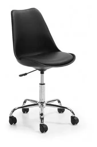 [SOFGT00N] Silla Giratoria Tulip Negro