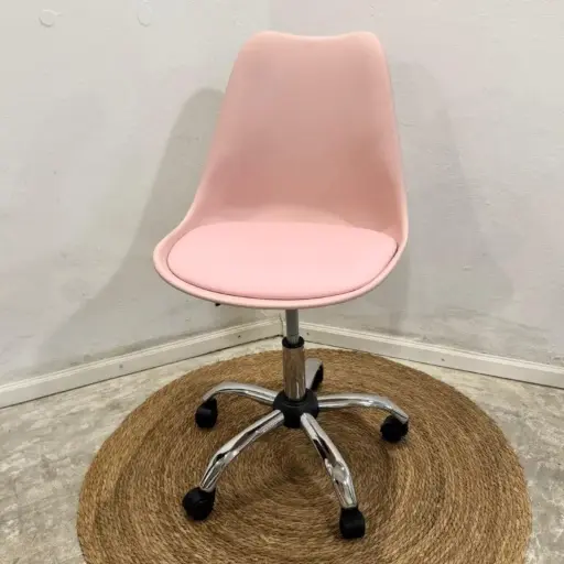 [SOFGT00RS] Silla Giratoria Tulip Rosa