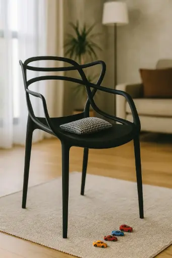[SPMA00N] Silla Máster Negro