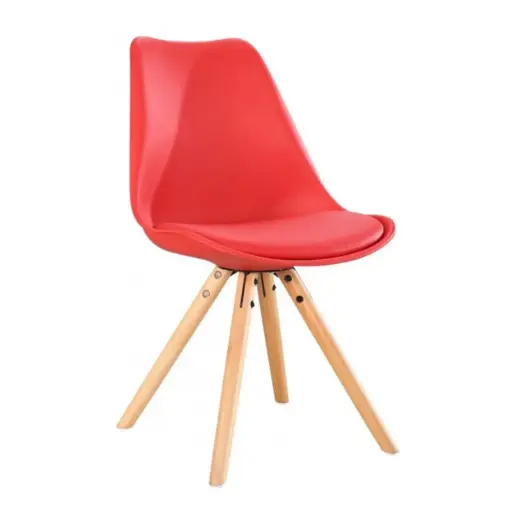 [STPM00R] Silla Tulip Moderna Rojo