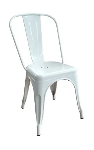 [SPTX00B] Silla Tolix de polipropileno Blanco
