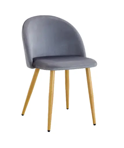 [STHPNA00GO] Silla Thea patas naturales Gris Oscuro (Bulk)