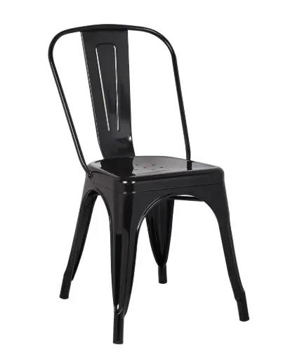 [STO00N] Silla Tolix Negro