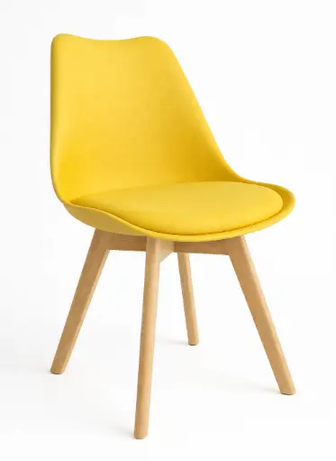 [STPH00AM] Silla Tulip Amarillo