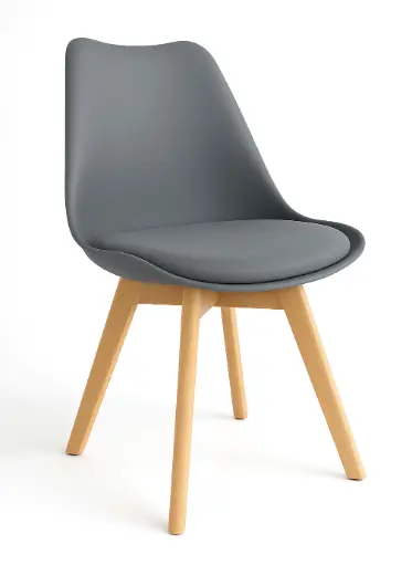 [STPH00G] Silla Tulip Gris