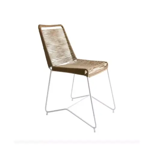 [STU00B/M] Sillas Tulum Blanco/Marron