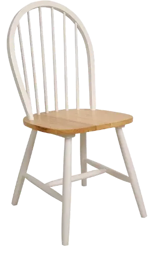 [SWINM00B] Silla Windsor Madera Blanco