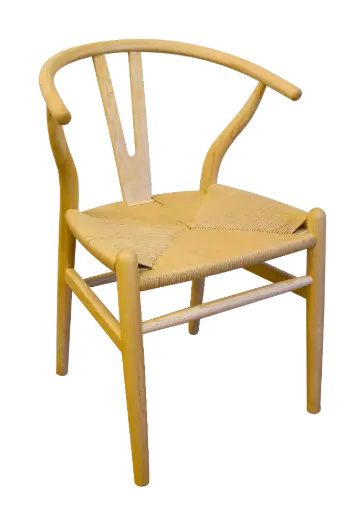 [SWM00NA] Silla Wishbone madera maciza Natural