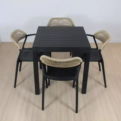 [CMALBC7257254SALB00N] Combo Alba con 4 sillas